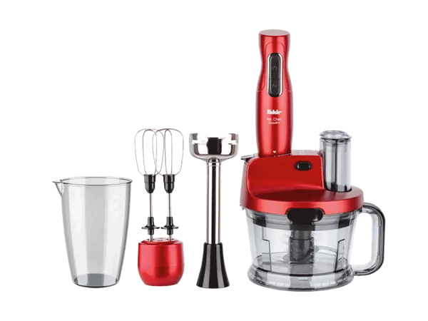Fakir Mr. Chef Quadro Blender Set Kırmızı