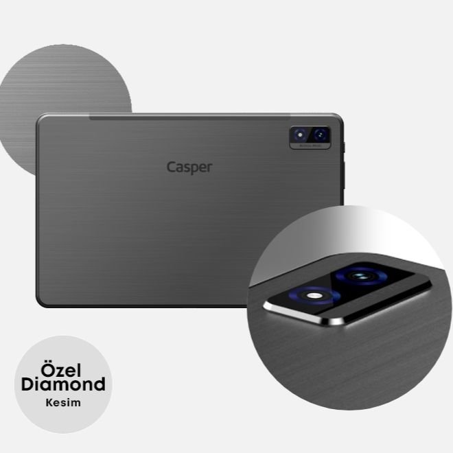 Casper VIA S40 128GB Platin Antrasit