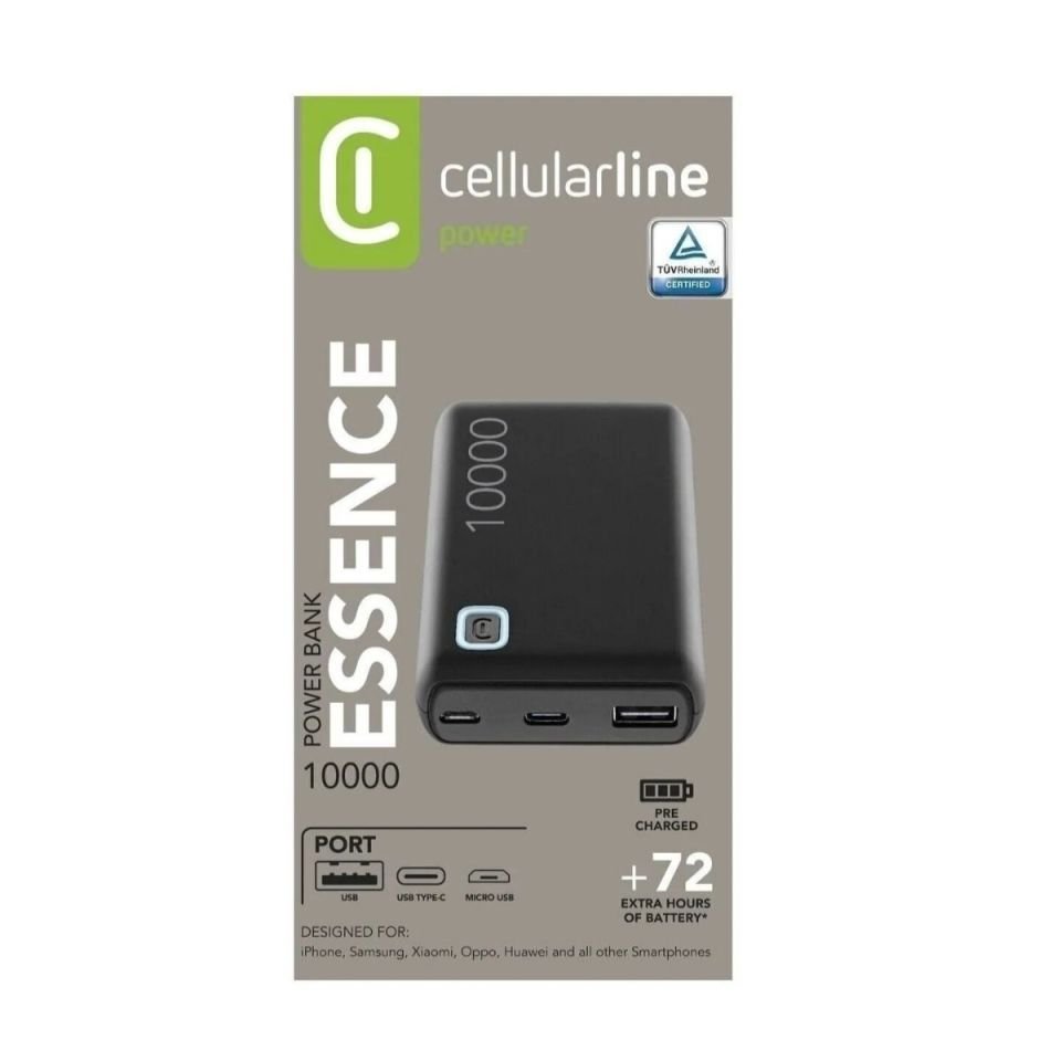 Cellularline Essence 10000 MAH Powerbank