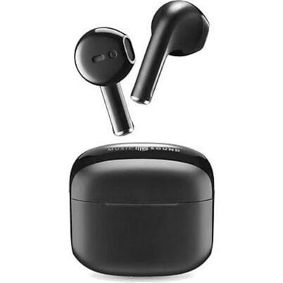 Cellularline Music Sound SWAG Kulaklık Kablosuz Kulakiçi Bluetooth Siyah
