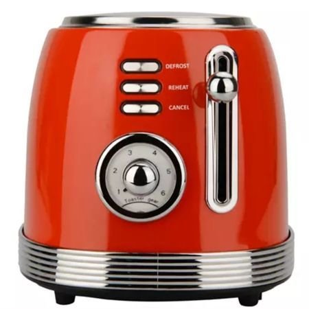 Zilan RetroZLN7040 Ekmek Kızartma Makinesi Kırmızı