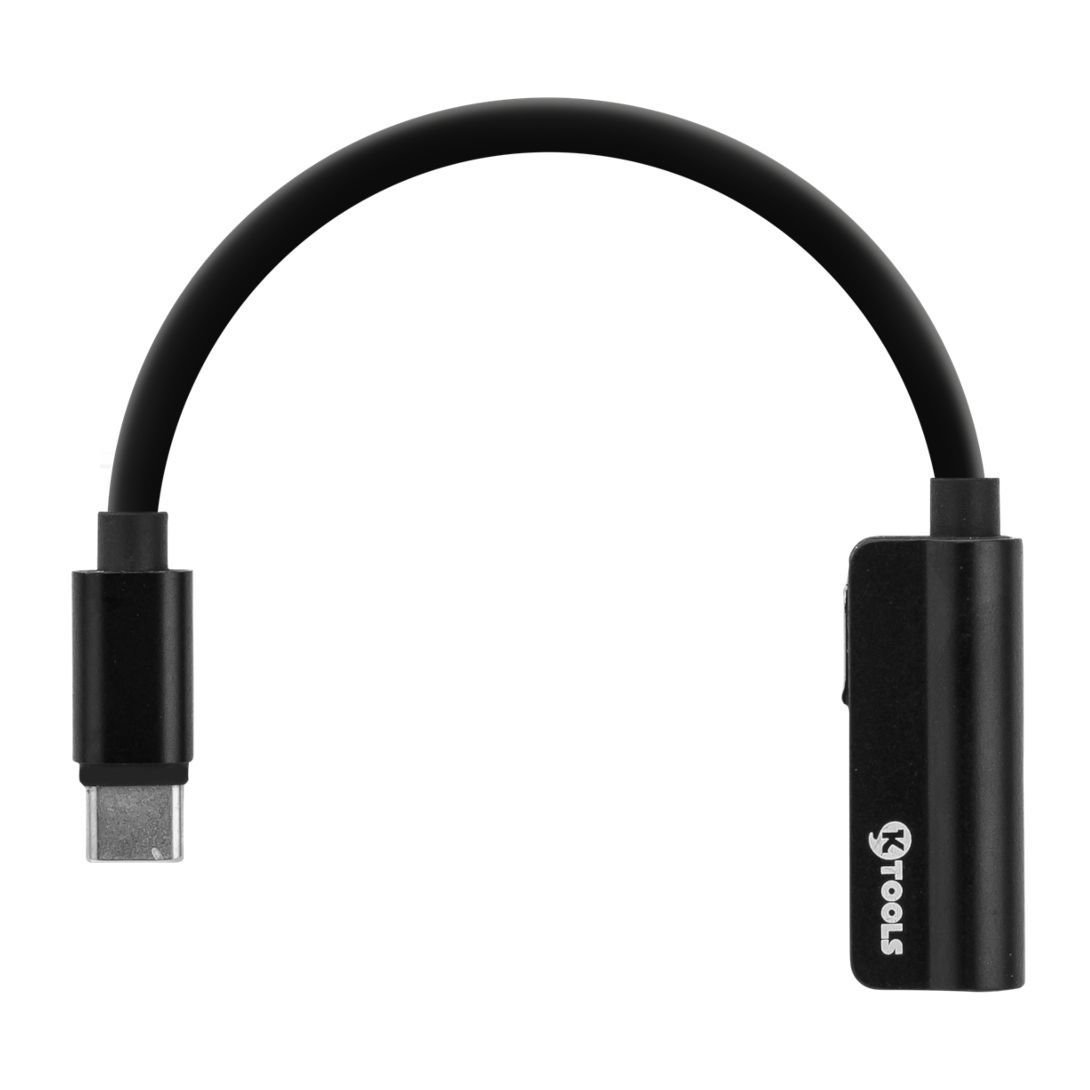 Ktools One Type C 3.5MM Audio+Power 2IN1 Dönüştürücü