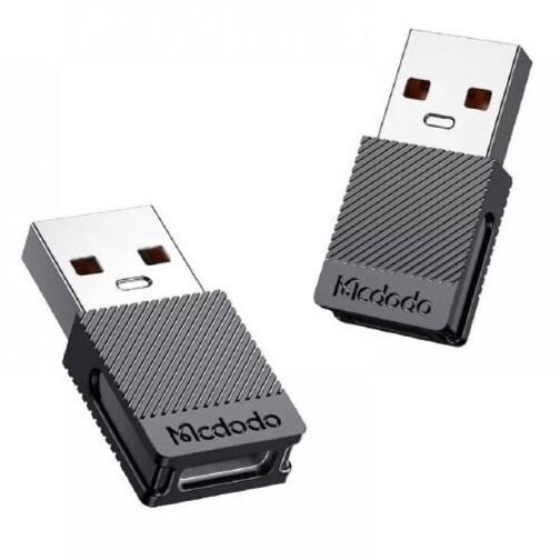 McDodo OT-6970 Type-C To 5A USB-A 2.0 Dönüştürücü Siyah
