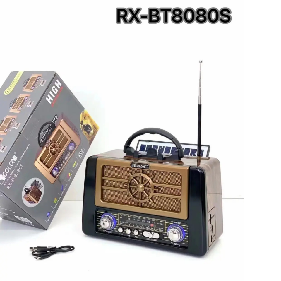 Golon RX-BT8080s Çok Fonksiyonlu Radyo Hoparlör