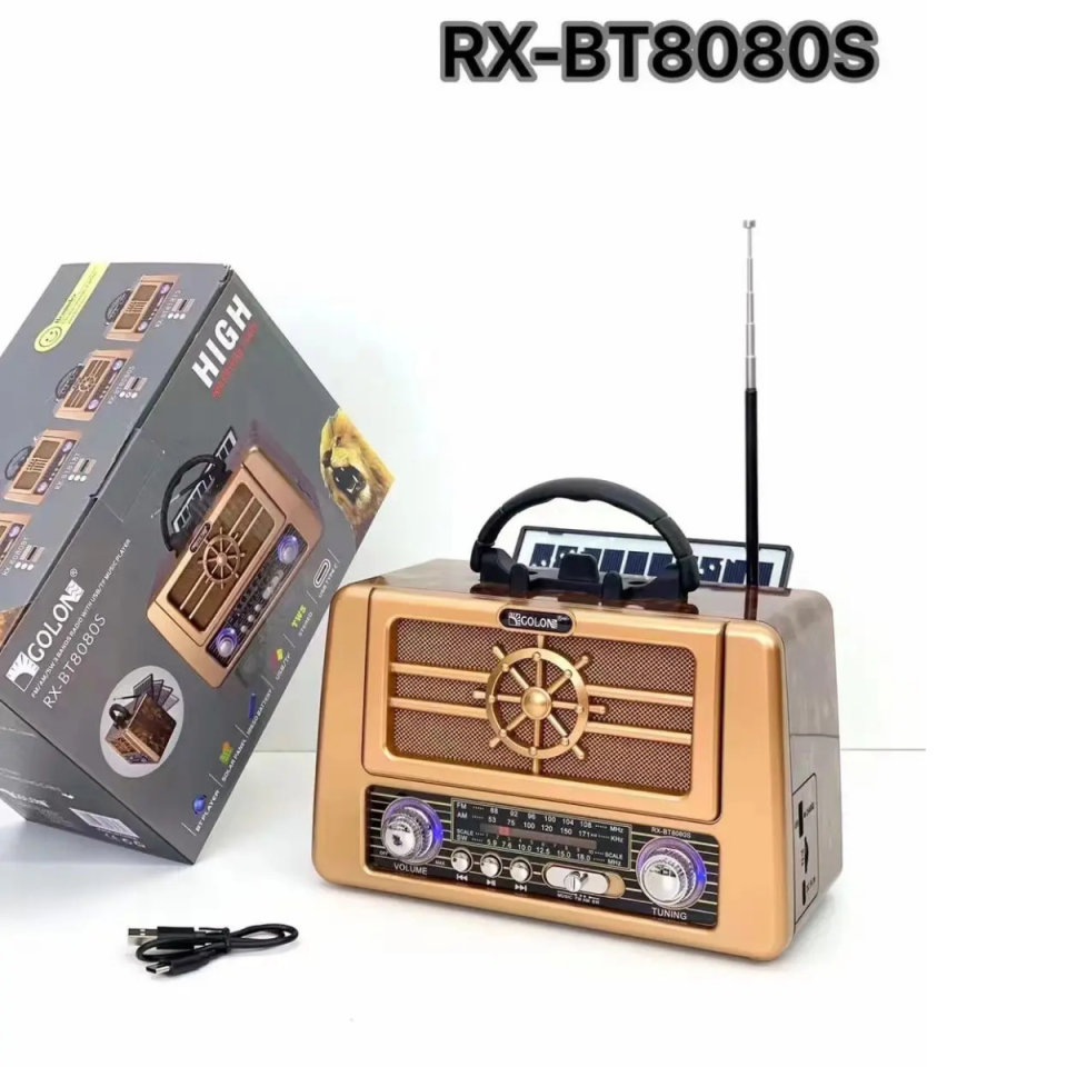 Golon RX-BT8080s Çok Fonksiyonlu Radyo Hoparlör