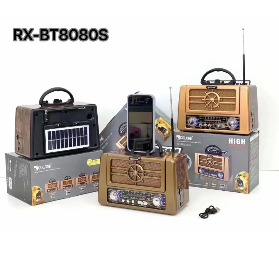 Golon RX-BT8080s Çok Fonksiyonlu Radyo Hoparlör