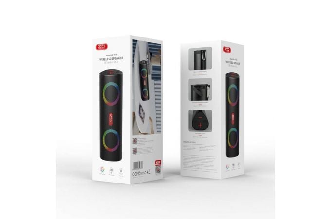XO F43 Dış Mekan Çift Hoparlörlü RGB Bluetooth Hoparlör