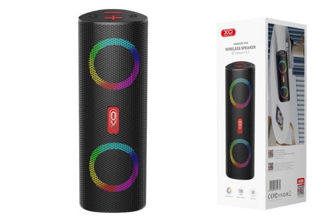 XO F43 Dış Mekan Çift Hoparlörlü RGB Bluetooth Hoparlör